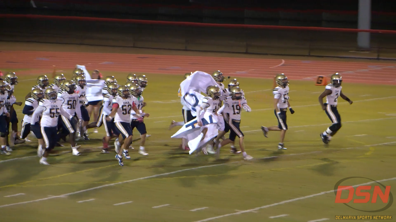 Highlights: Delaware Military Academy defeats Polytech 21-3 for Football Friday